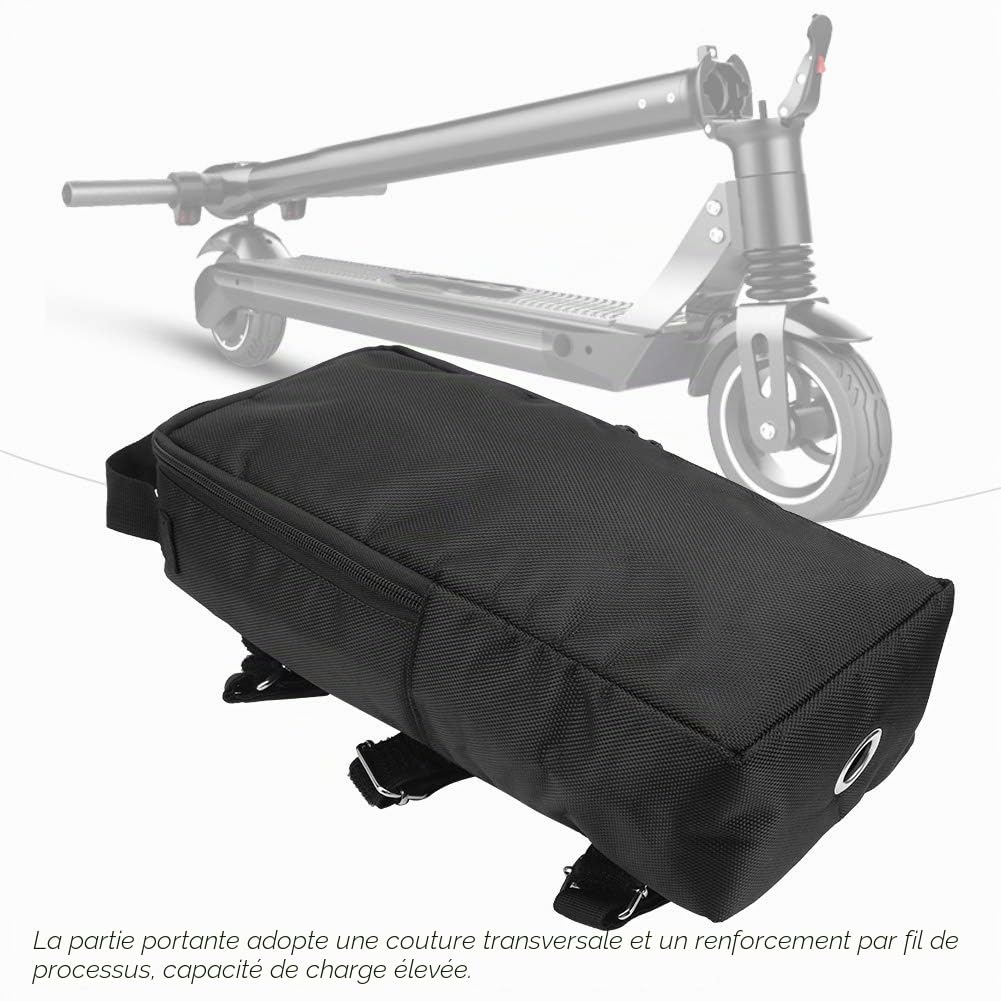 AMONIDA Sacoche de Batterie pour Scooter et Vélo Électrique - Double Fermeture à Glissière, Facile à Transporter