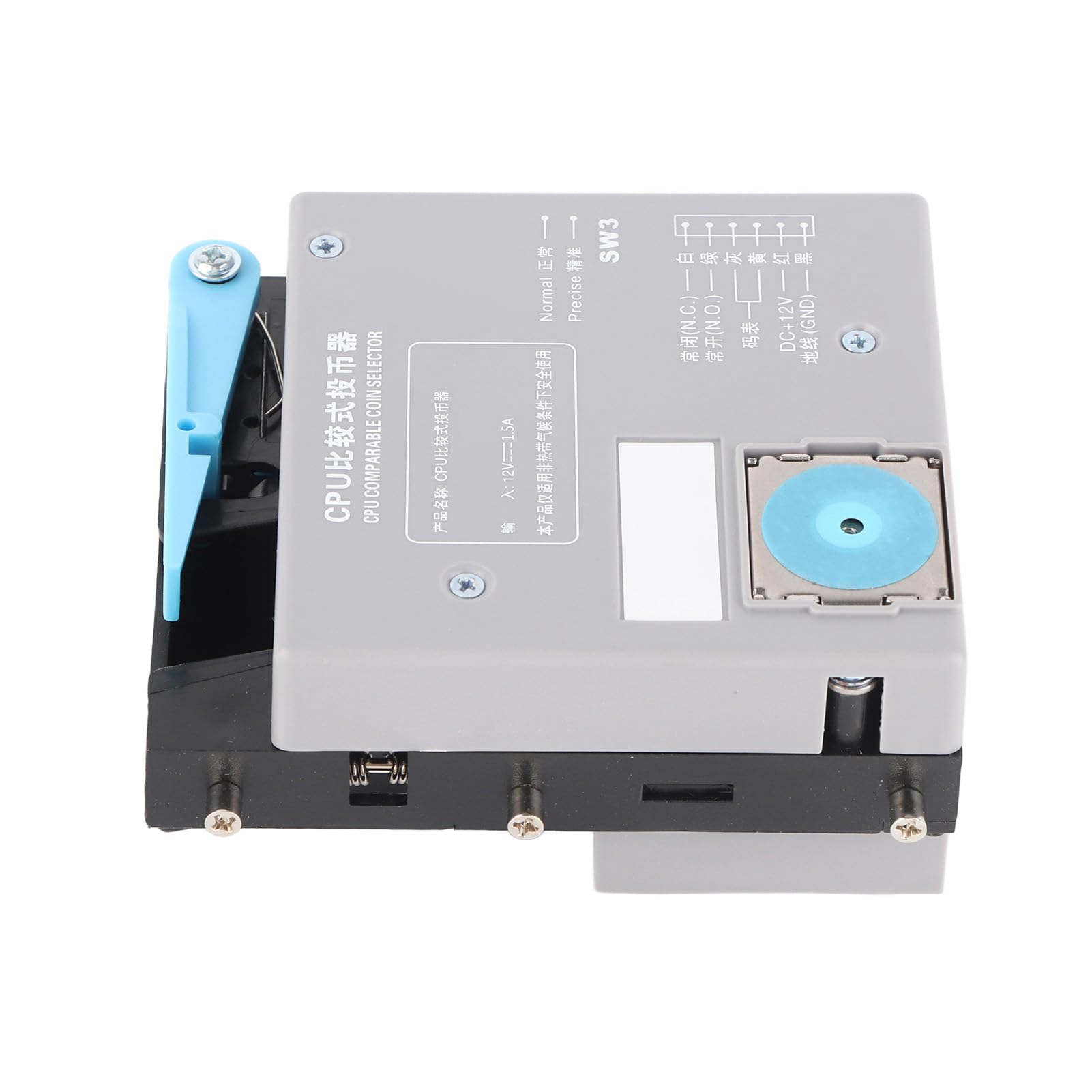 Selector de Monedas de TW-800lll, Aceptador Monedas Inversión Rápida Acero Inoxidable para Juegos a Gran Escala, 900 Uds./min