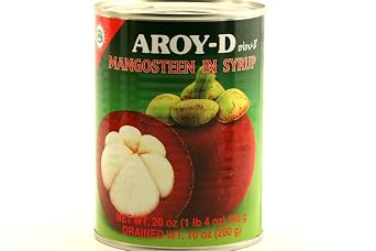 Aroy-D - Mangosteen in Syrup Net Wt. 20 Oz.