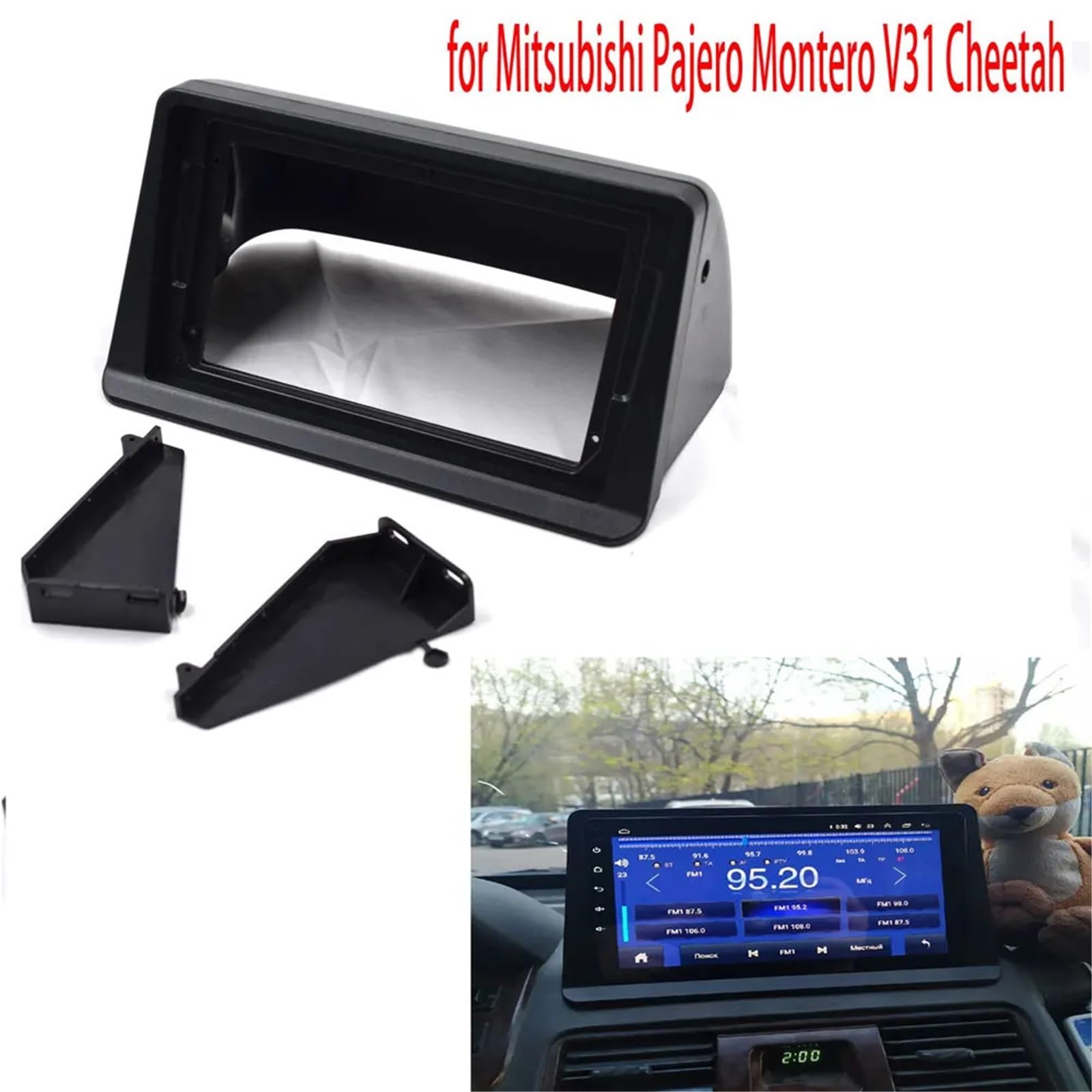 zaślepki radia Dla Mitsubishi Pajero Montero V31