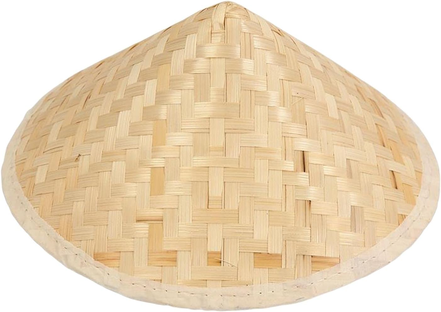 CLUB BOLLYWOOD®Bamboo Braided Hat Weaved Hard Shell Hat Sun Hats Wall Decoration Painting 23.5cmx14.5cm|Clothing, Shoes & Accessories | Mens Accessories | Hats|1 Bamboo Braided Hat