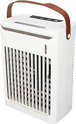 LiebeWH Ventilador Umidificador Refrigerador de Ar Portátil Com Capacidade de água de 680 Ml, 2 Modos de Névoa, Perfeito para Acampamento Em Escritórios Domésticos