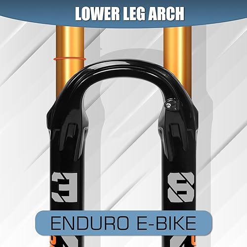 Miniatura 5 de BUCKLOS 2627.529 pulgadas MTB Air Suspensión Horquilla Viaje 4.724 in, 1-18 "Tubo rectocónico QR 0.354 in Bloqueo Manual XC AM Ultraligero Bicicleta