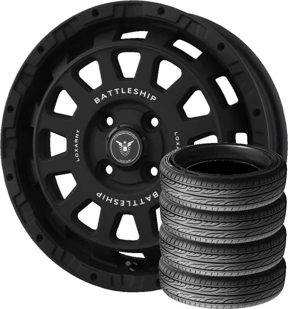 ロクサーニ　バトルシップ4 15インチ4本セット Amazon.co.jp: 【軽自動車用】ロクサーニ バトルシップ 4 (15