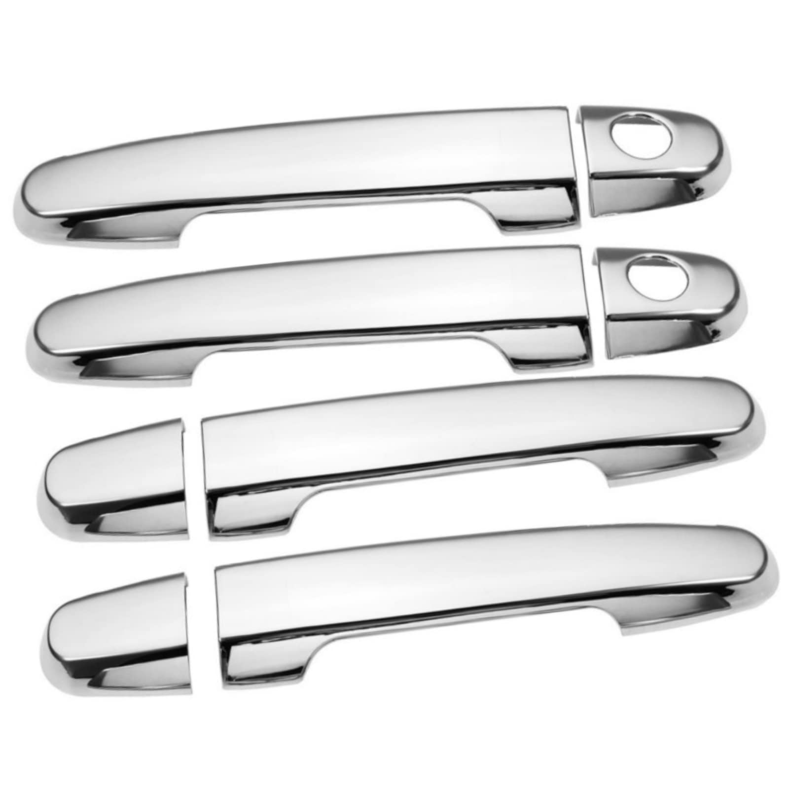Autocollants chrome poignée de porte BYD F3 pour rajeunir votre voiture