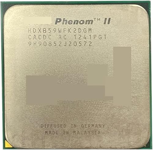 CPU Phenom X2 B59 3.4GHz Dual-Core CPU Processor X2-B59 HDXB59WFK2DGM 80W Socket AM3 938pin Responsive and Powerful