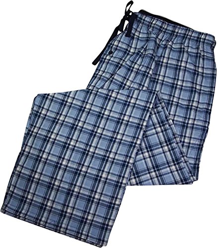 Hanes Mens Big-Tall Woven Plaid Sleep Pant2
