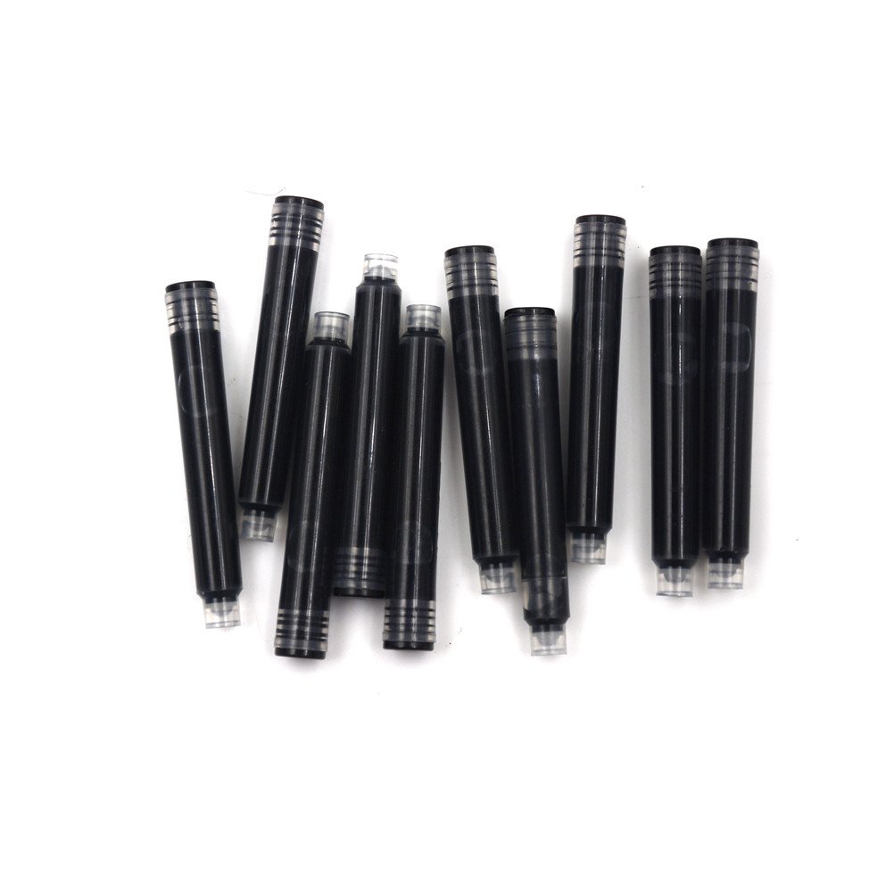 Ranchoman 10PCS Disposable Erasable Fountain Pen Ink Cartridge Refills