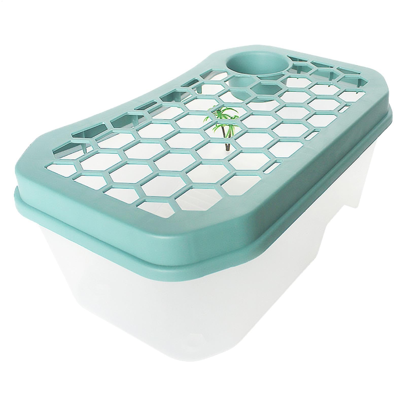 Tanque de tortuga ideal para decorar la sala de estar y criar reptiles