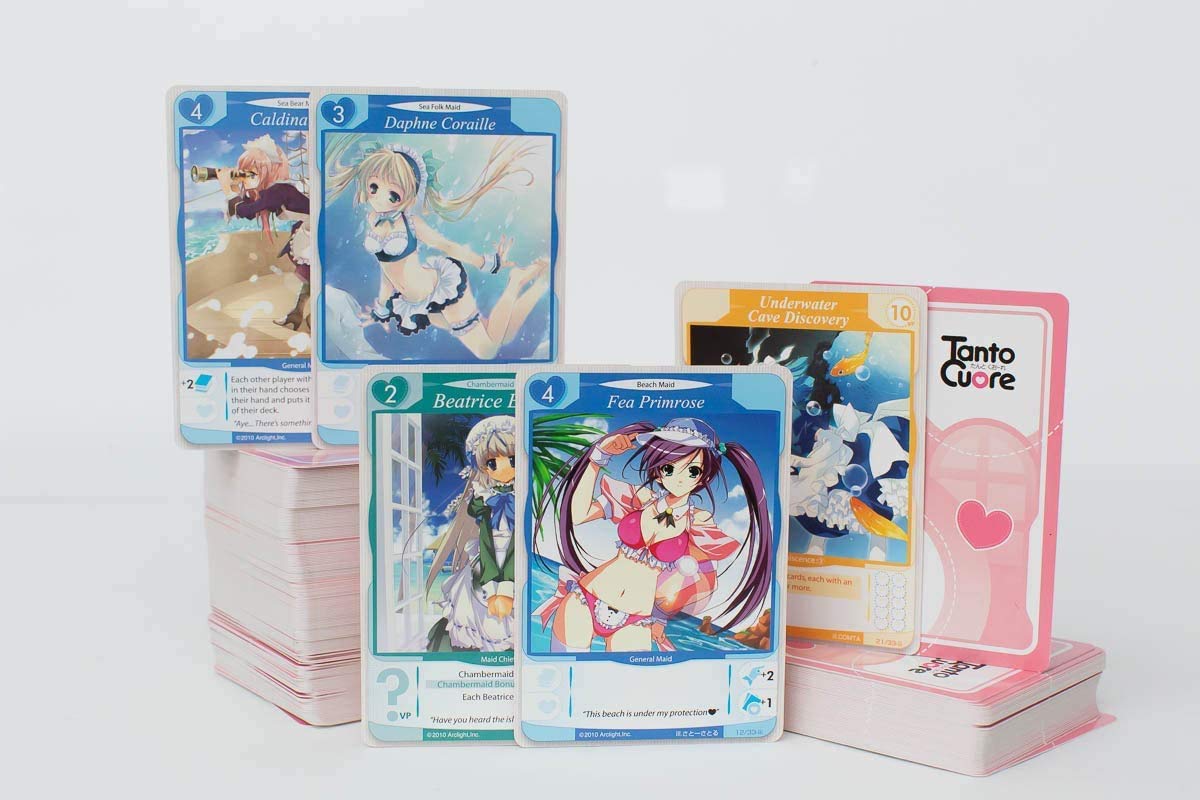 Japanime Games Tanto Cuore: Romantischer Urlaub Kartenspiel