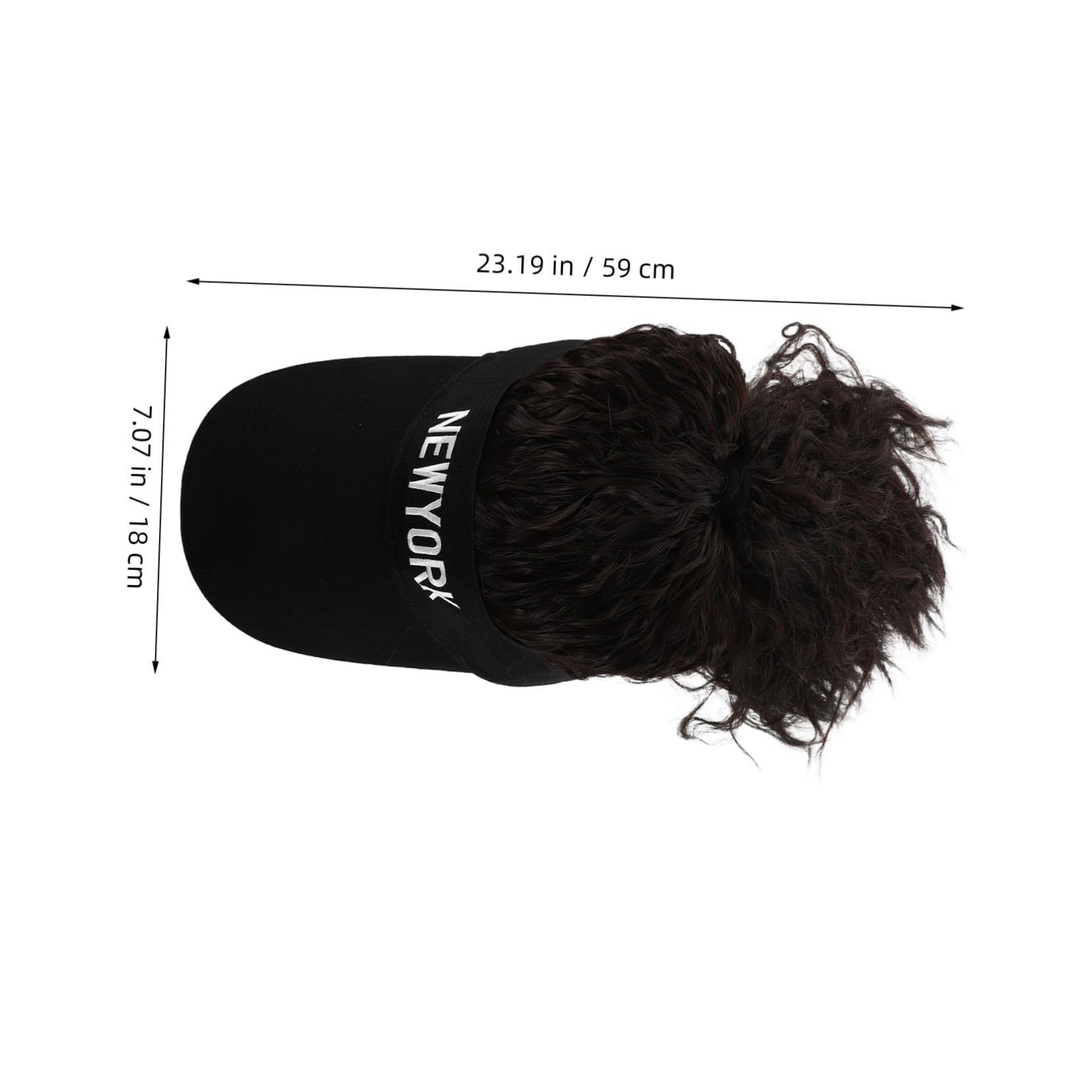 Gogogmee Stylish Curly Synthetic Ponytail Cap for Women Realistic Short Hair Extension for Casual and Special Occasions for Outdoor Activities and Fashion Experimentation