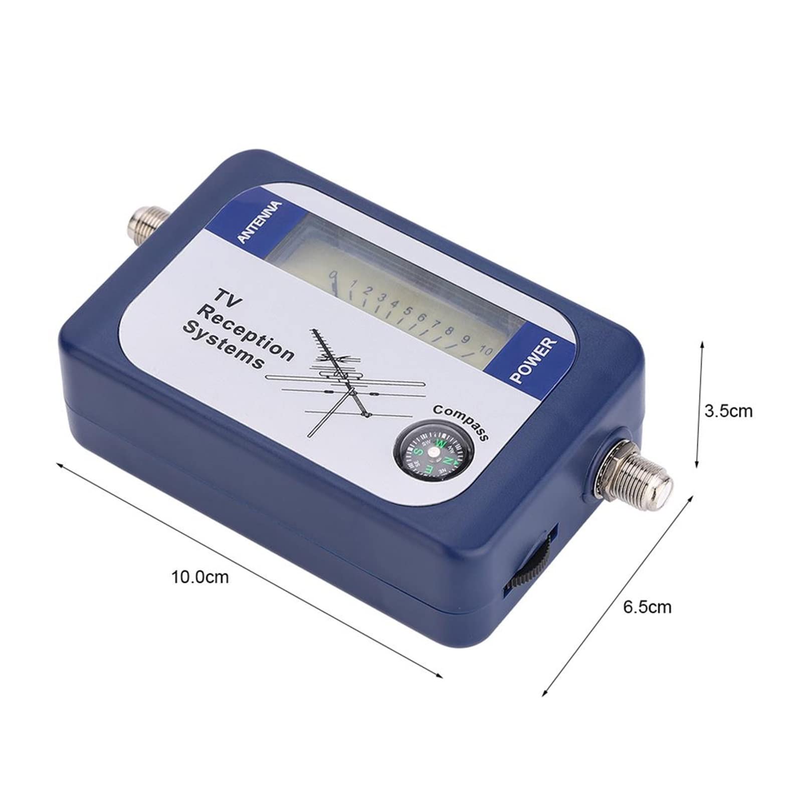 Mini DVB-T Finder Digital Antenna Terrestre TV Rilevatore di misuratore potenza del segnale Decodificatore del ricevitore
