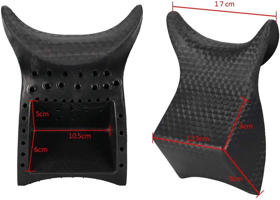 Shampoo Bowl Neck Rest Suction Cushion, PVC Salon Spa Neck Rest Pillows Hair Washing Backwash Unit Wash Sink Grip Professional Accessories (1)