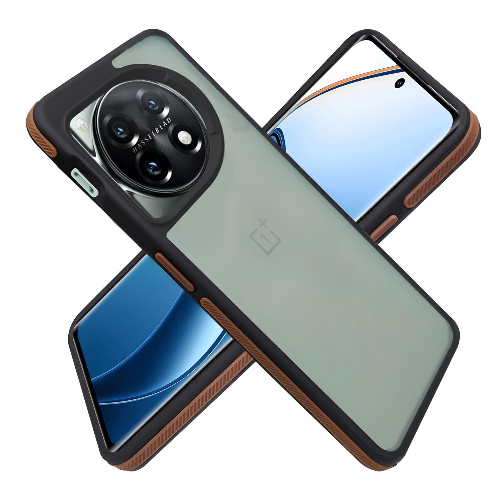 A rtistque Frosted Ultra Matte Back Cover Case for OnePlus 12R 5G | Smooth Sides with Grip | Shockproof TPU Protective Design | Raised Camera Edges | Oneplus 12R Back Cover - Brown (B0DCP49XG4) Amazon Price History, Amazon Price Tracker