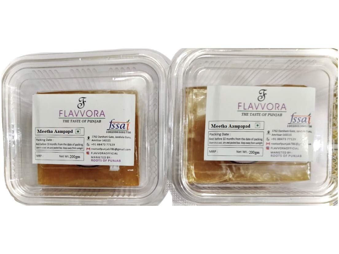 FLAVVORA Amritsari Aampapad (Meetha with masala, 400gm-2 packet)(After meal digestive pack) (B08GYJHJS2) Amazon Price History, Amazon Price Tracker