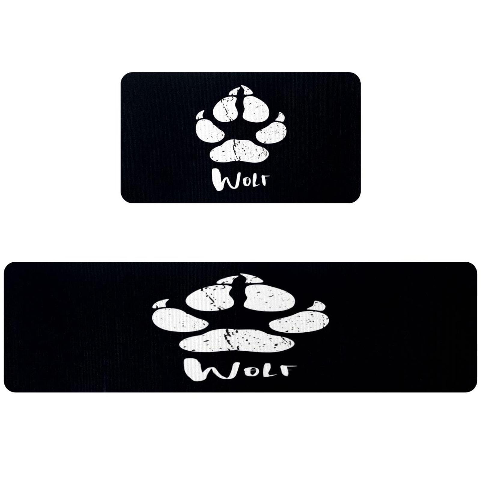 Alfombrillas de cocina lavables VAPOKF de gran absorción con base antideslizante juego de 2