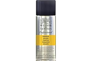 Winsor & Newton Professional Artists' Aerosols: Flawless Masterpieces Preserved with Workable Fixative Spray