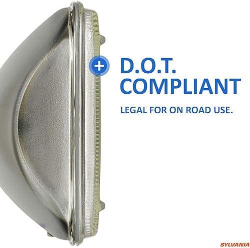 Miniatura 7 de Luces delanteras de alto rendimiento SYLVANIA SilverStar H4651, halógenas selladas de 100 x 165 (el paquete contiene 1 foco), H6054