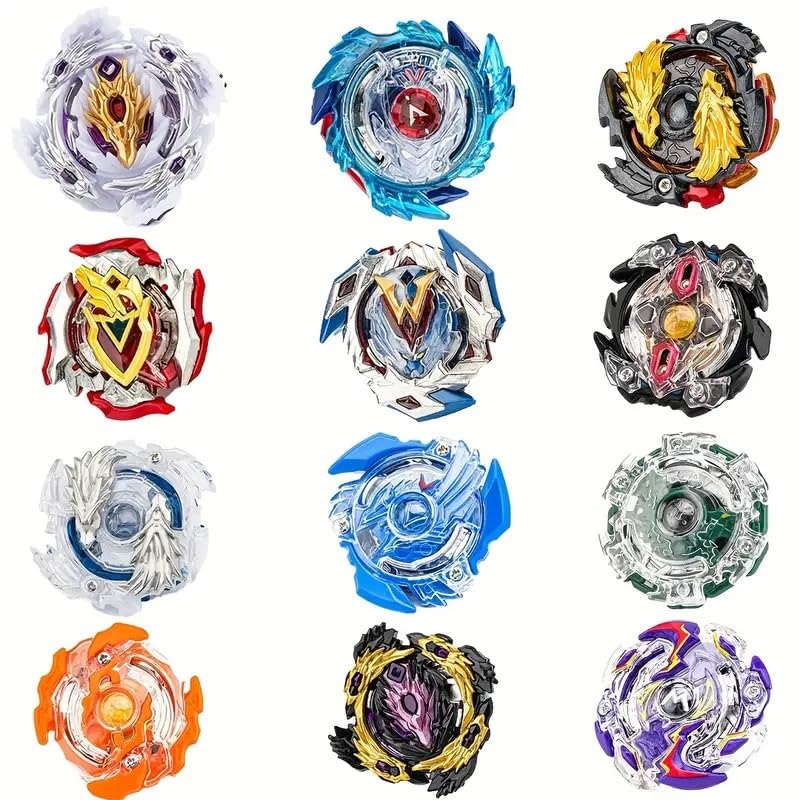 Image of Bestie toys Mix Series Spinning Mix Stamina TypeSpin Direction. Spin for Kids and Adult Pack of 3 (No Launcher)