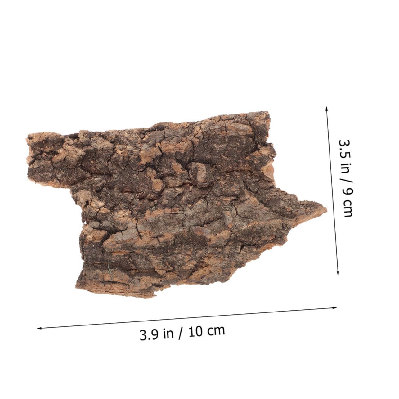 POPETPOP 20pcs Bark Decoration Habitat Feed Natural Reptile Tank Wallpaper Reptile Aquarium Background Paper Reptiles Bedding Substrate Desert Lizard Large Snake Beech for Wood