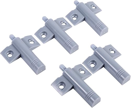 Miniatura 6 de 20 unids/lote Cierres suaves para gabinete de cocina, amortiguador de plástico amortiguador de puerta, cajón de tope de puerta, cierre suave y