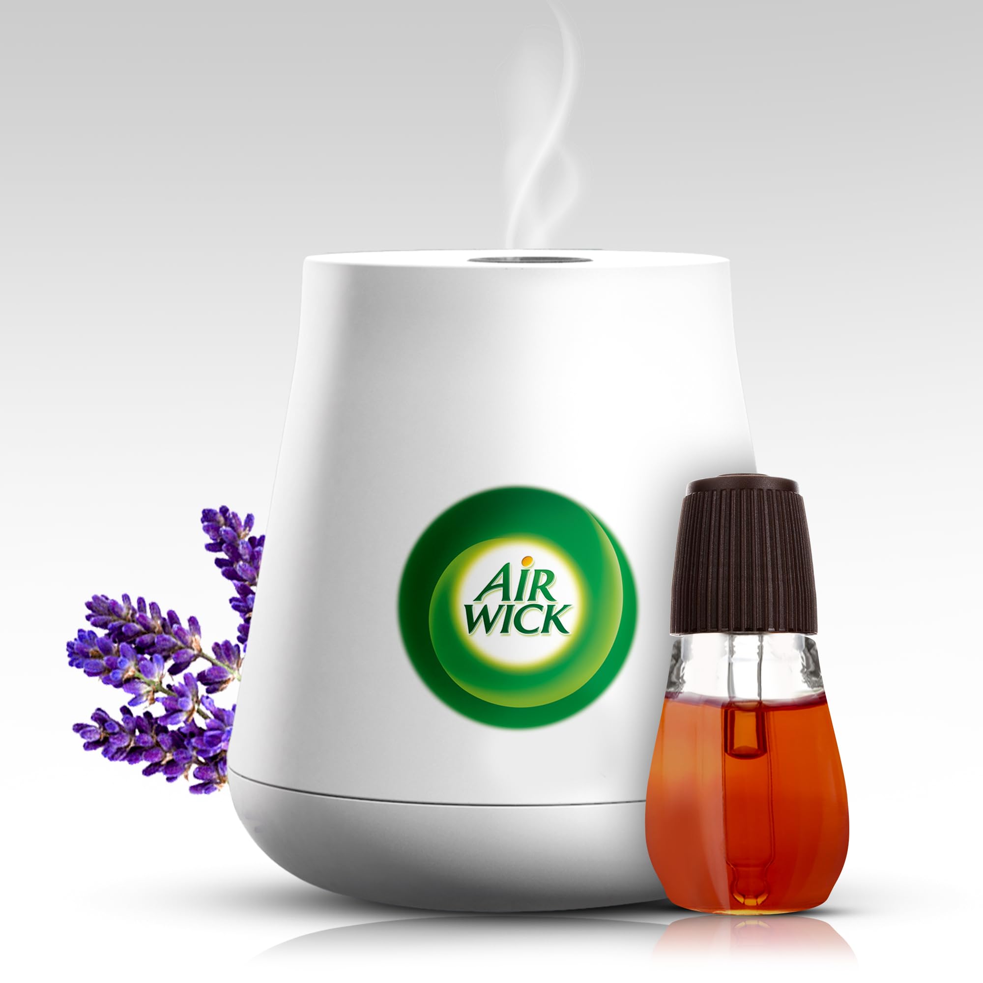 Air Wick Plastic (Machine + Relaxing Lavender Refill - 20 Ml) Essential Mist Automatic Fragrance Mist Diffuser Kit | Natural Essential Oils Diffuser | Automatic Air Freshener (B07NBYJL3Z) Amazon Price History, Amazon Price Tracker