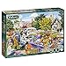 Jumbo 11301 Village Church Car Boot Sale-500 Teile Puzzlespiel, Mehrfarben
