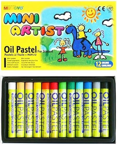 Sargent Art Mungyo Pastelli a Olio CWR 8 mm MY/MOP12S (conf.12)