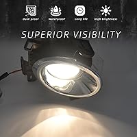 Vista 4 de Faros antiniebla para Nissan Pathfinder 2013-2016 con bombillas halógenas y juego de ensamblaje L&R Side (Halogen Ver.)