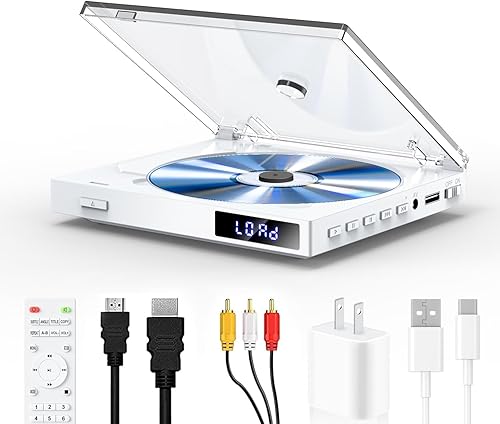 Maite MTDVD-XTP disc player, Pearl White