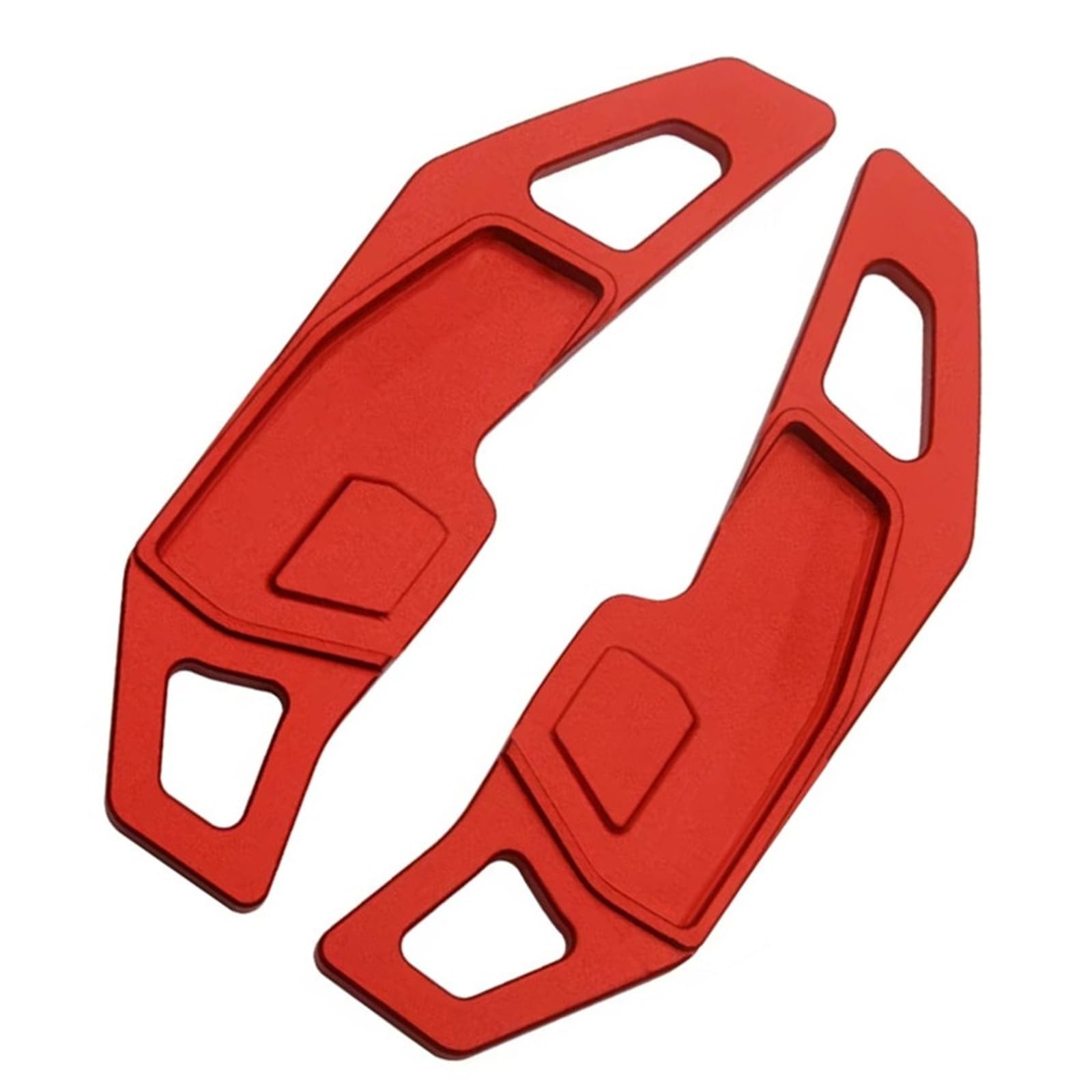 BWWIEZRS Compatible with Benz W212 S212 C207 A207 X164 W221 R171 W251 W164 MB W204 X204 R230 Paddle Shifter Extension Car Paddle Sticker Shift Paddles(Red)