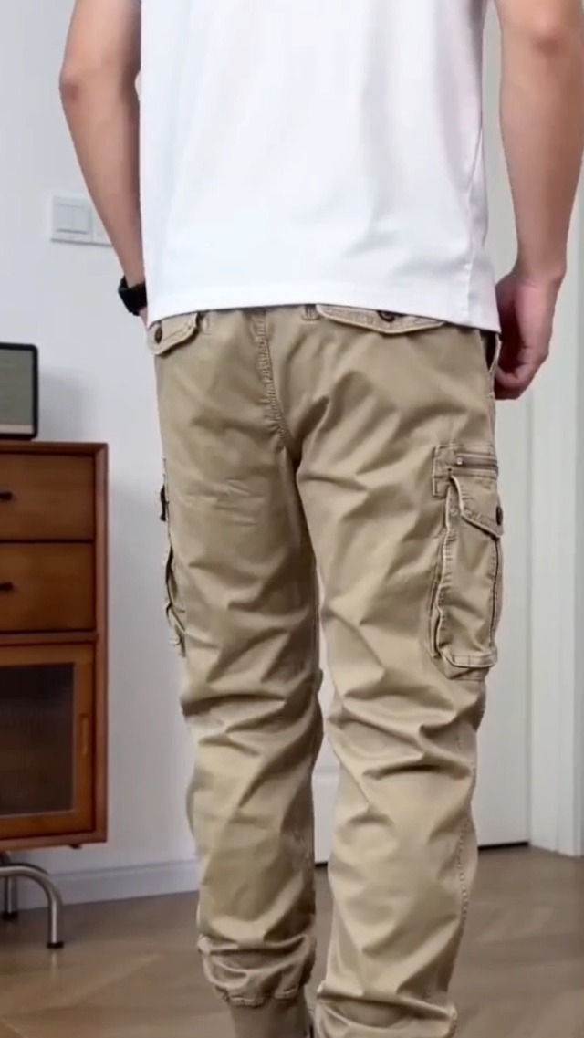 Pantalones Cargo Casual para Hombre Tallas 34 miniatura 6