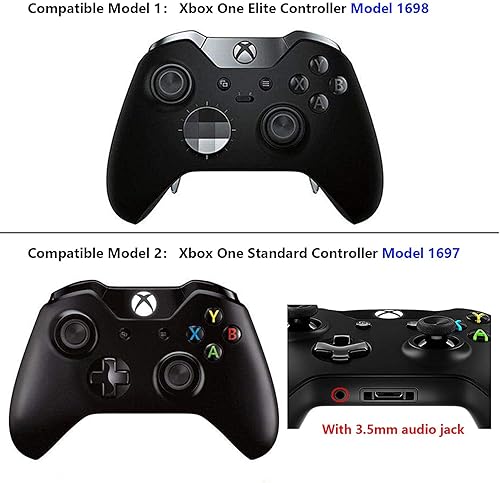 Miniatura 2 de eXtremeRate LB RB LT RT Bumpers Triggers D-Pad ABXY Start Back Sync Buttons, Chrome Gold Full Set Buttons Repair Kits with Tools for Xbox One