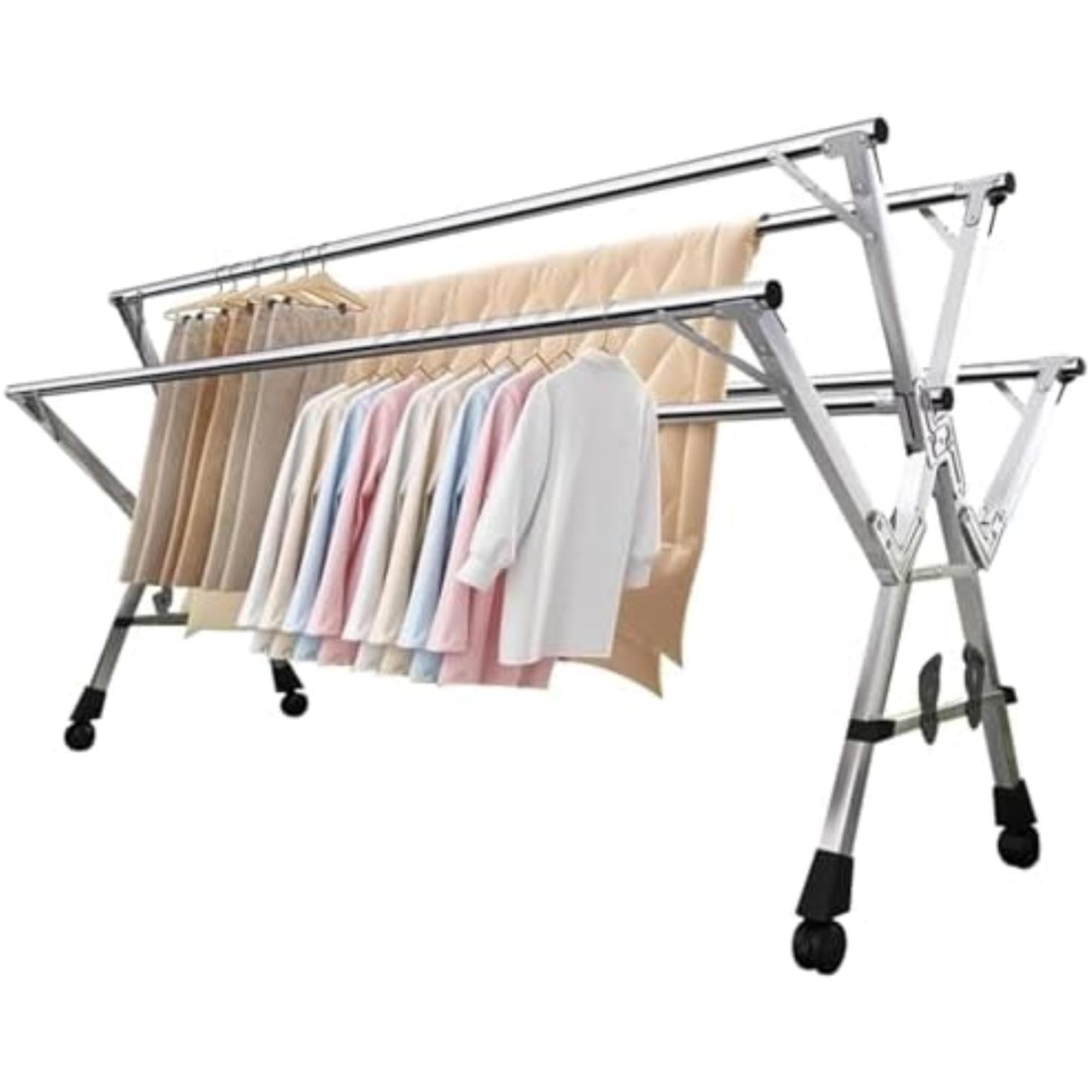 Étendoir à linge réglable pour sécher les chemises sans plis
