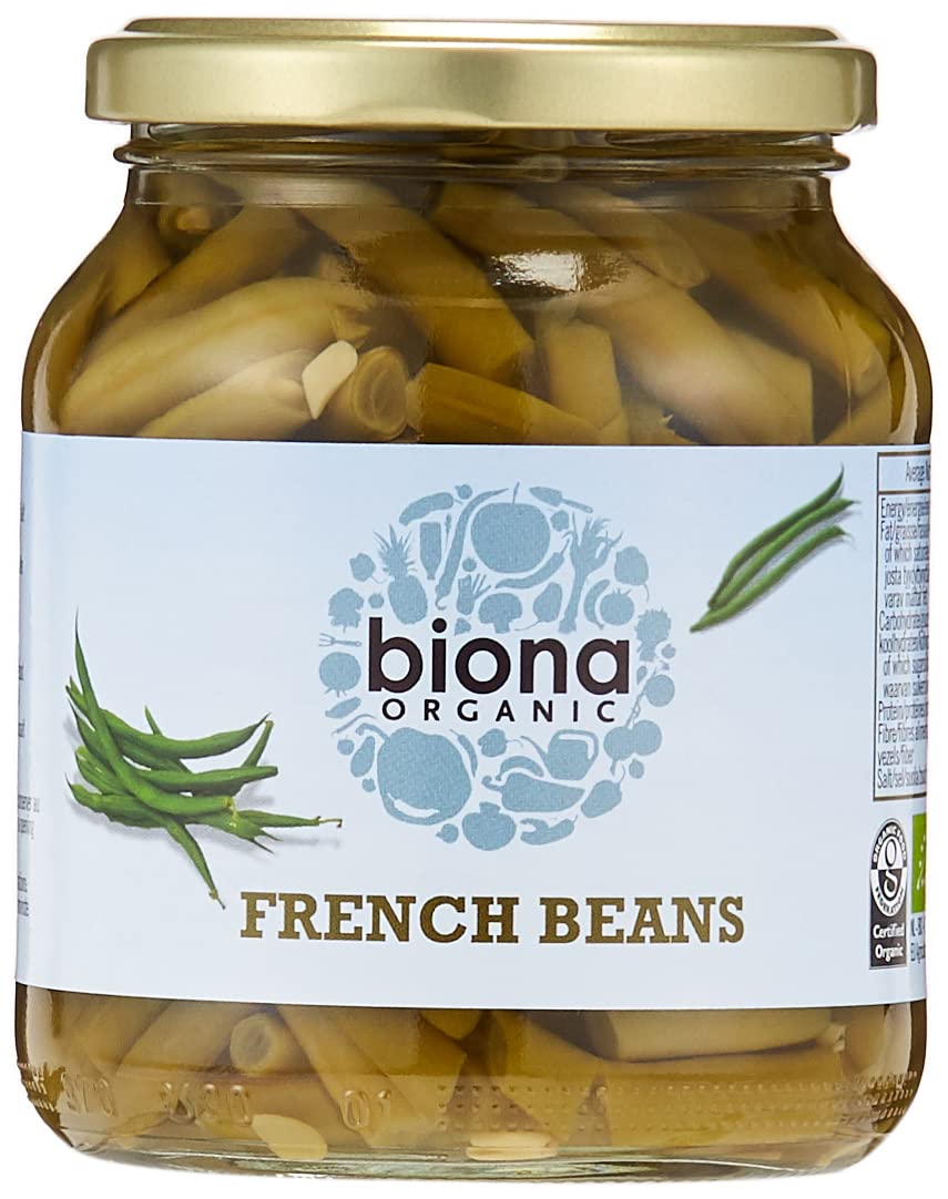 BionaFrench Beans Organic/Demeter 340g