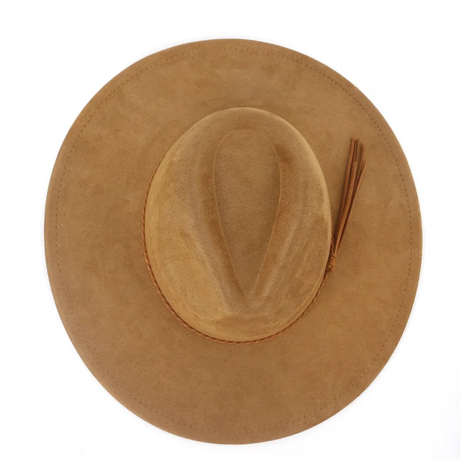 Sombrero Fedora Hombre Sombrero de Copa 9,5 cm de Ancho Sombrero Fedora Hombres Mujeres Otoño Invierno Fieltro Jazz Sombreros clásico