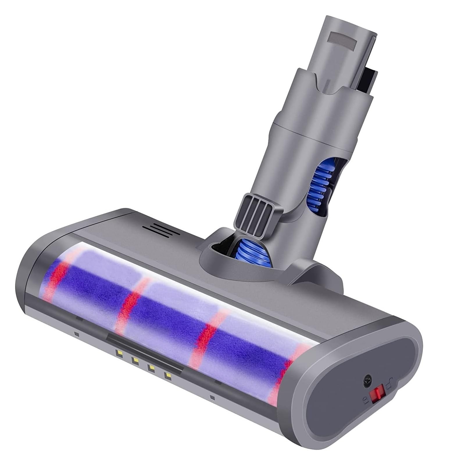Herramienta Motorizada For Cabezal De Cepillo De Suelo, Compatible Con Dyson, V6 DC58 DC59 DC61 DC62, Accesorio De Cabezal De Cepillo De Rodillo Barredor Suave