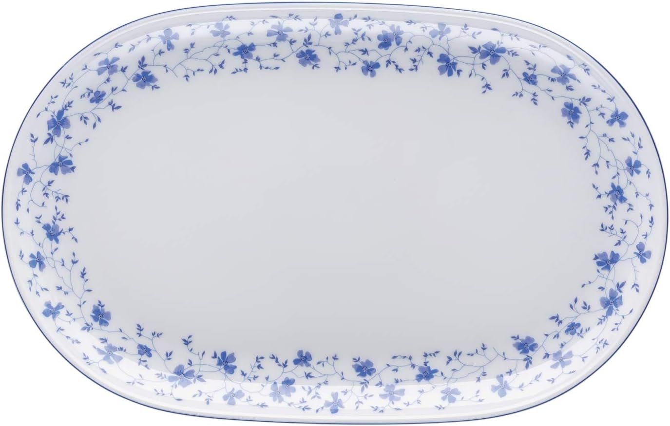 Arzberg Form 1382 Blaublüten Platte oval Coupe 36 cm : Amazon.es: Hogar y cocina