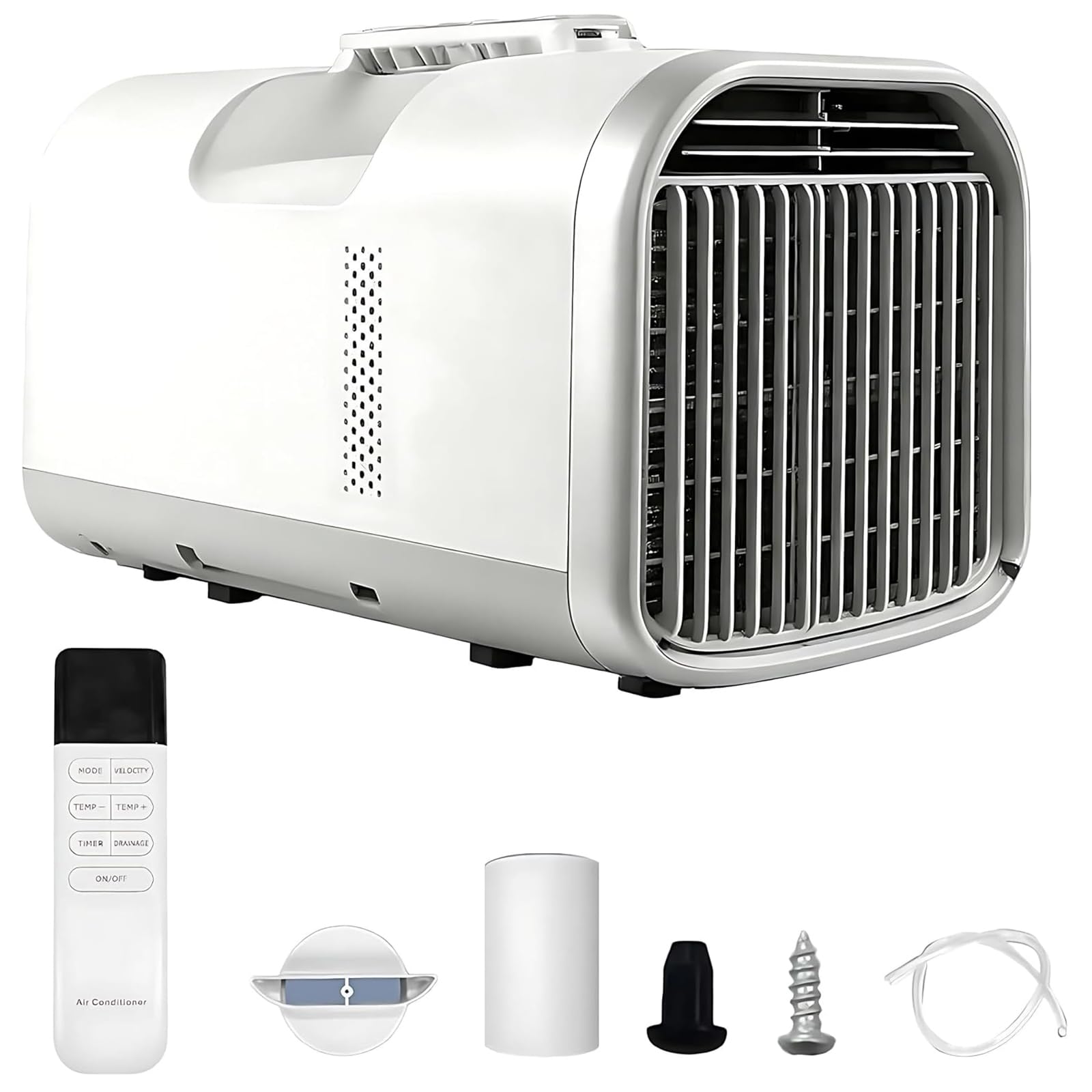 NGARY Rv Air Conditioner, 5100 Btu Portable Tent Air Conditioner, 400w Low Power Consumption, 3 Speeds & 12h Timer, 16-32°c 3-minute Fast Cooling For Camping, Rv, Tents & Small Room