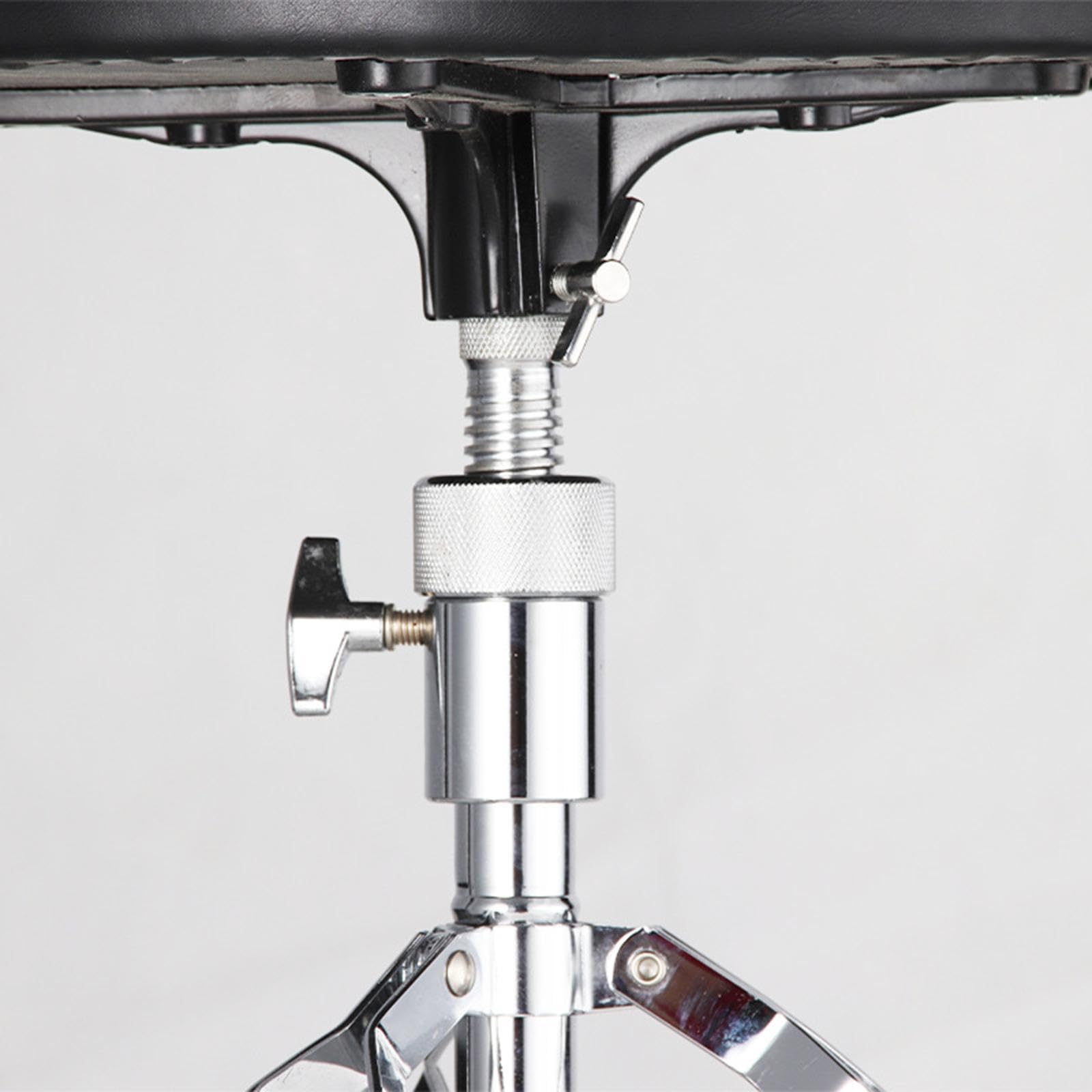 Asiento Portátil para Batería, Resistente Y Acolchado en PU, Ajustable.