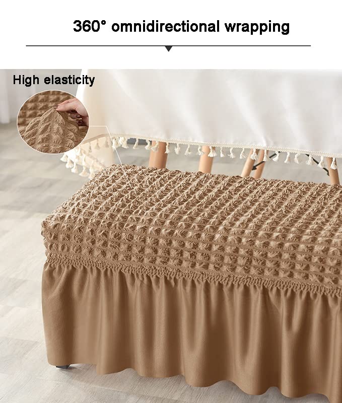 Fodera Per Panca In Tessuto, Per Sala Da Pranzo, Panchina Elasticizzata, Copri Panca Giardino,Sfoderabile E Lavabile, Per Sgabello Rettangolare Soggiorno Moderno, Camera Da Letto ( Color : #25 , Size
