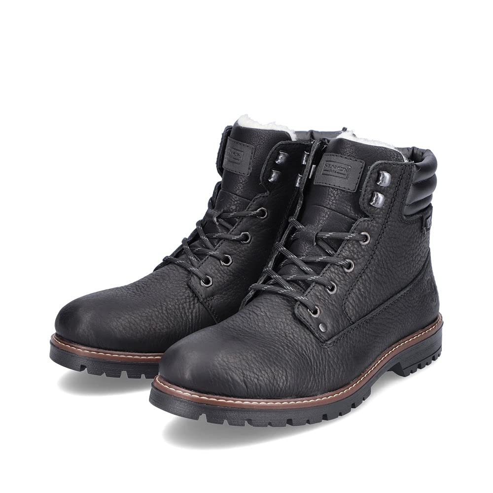 Rieker Herren Schnürstiefeletten F3600, Männer Stiefeletten, wasserabweisend, riekerTEX
