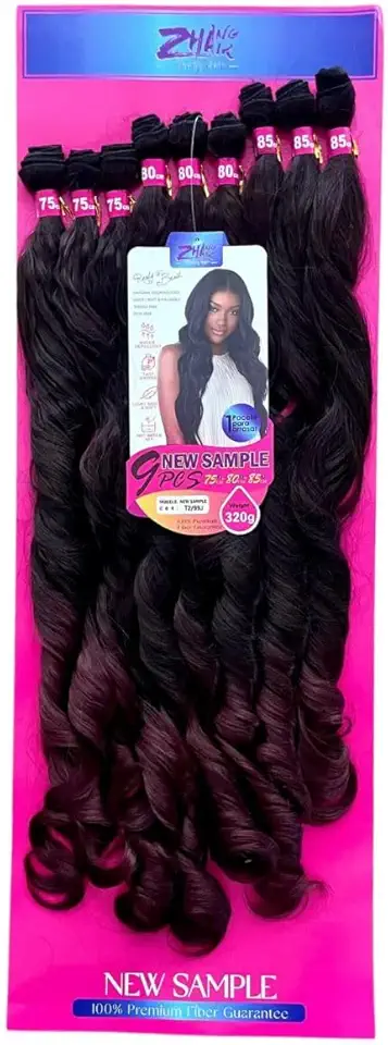 CABELO ORGÂNICO NEW SAMPLE T2/99J PRETO COM ACAJU