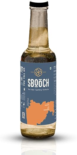 SBOOCH – Koshimbir - 275ml Pack of 1 Natural Flavour | Naturally Fermented Tea Drink | Low Sugar, Vegan, Non-Alcoholic | C...