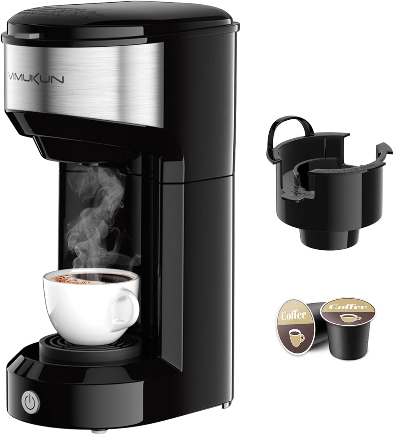 Single Serve Coffee Maker Coffee Brewer for KCup Single Cup Capsule