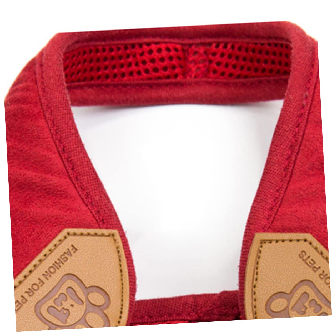 FOMIYES 3 Piezas De Cuerda De Tracción para Gatos Y Perros Color Rojo Oscuro Ajustable.