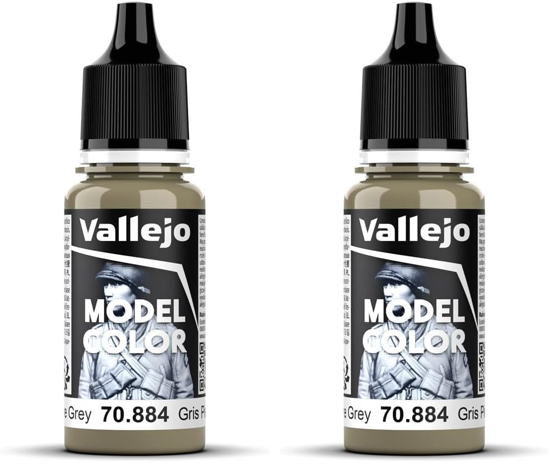 Vallejo Model Color 17 ml Acrylic Paint - Cold White — view 7