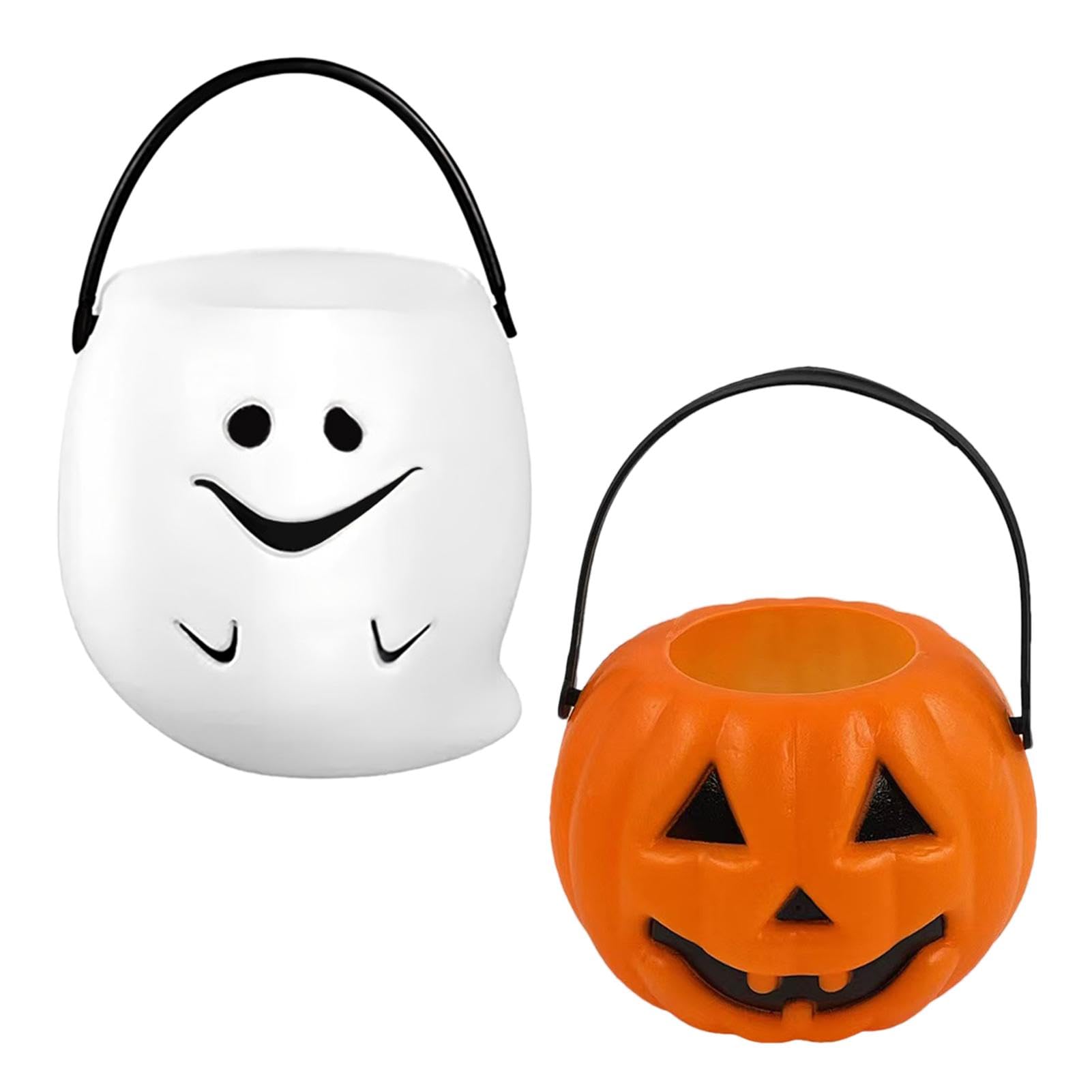 Amazon.co.jp: 2個 ハロウィン バケツ - かぼちゃ バケツ