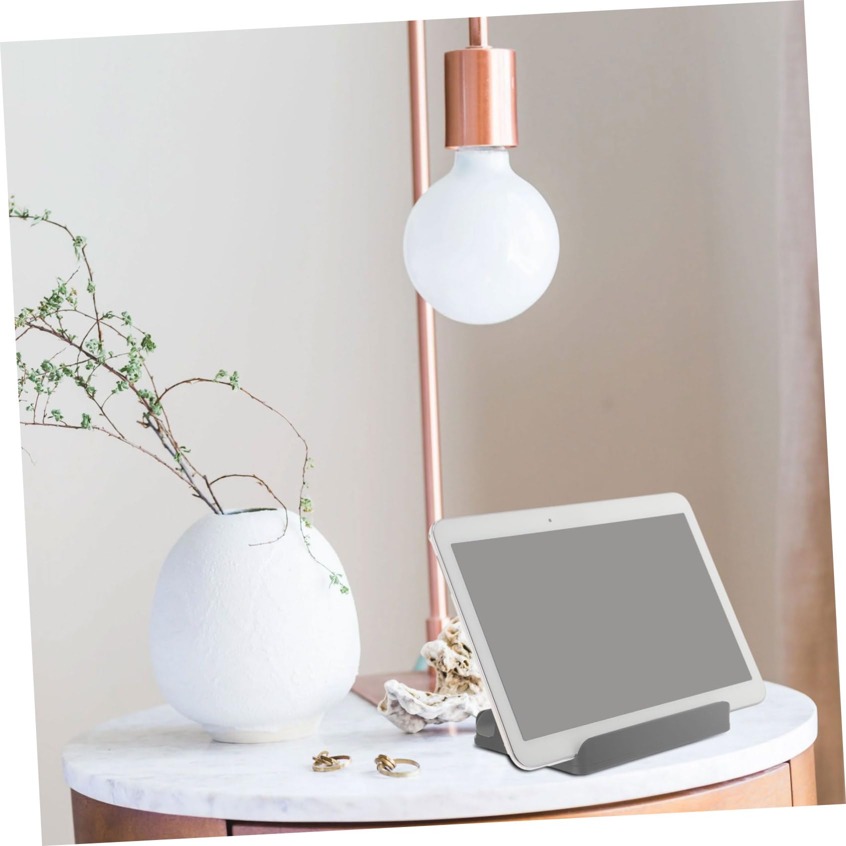 Soporte Vertical Base de Montaje Elegante Portátil para de Aleación de y Moderno Compatible Laptops y Tabletas para Escritorio