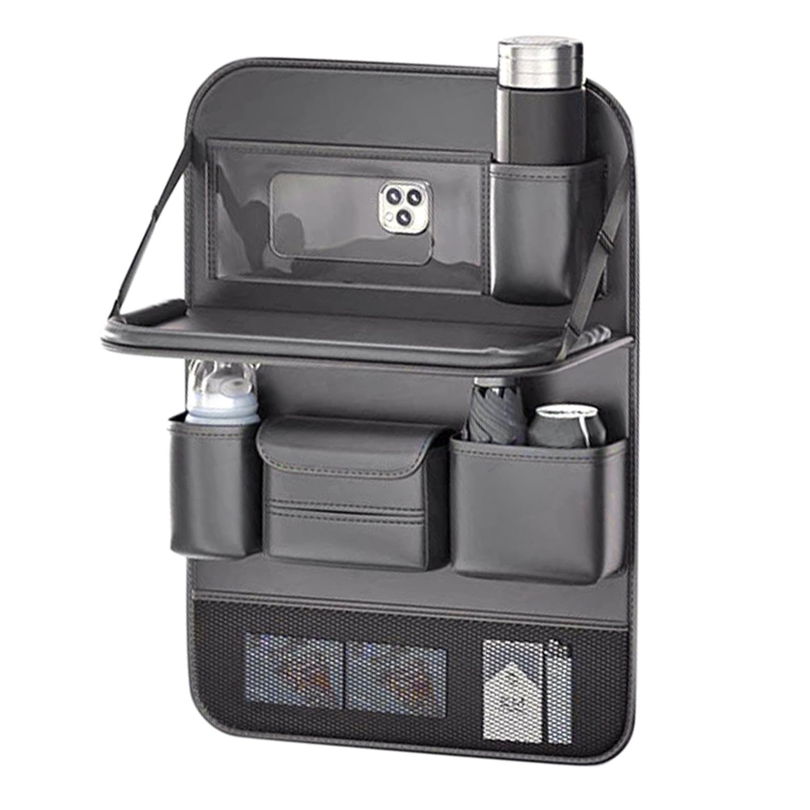 Organizer per sedile posteriore, Organizer per sedile auto | Organizer per sedile auto, Protezione per sedile, Organizer per auto, portaoggetti per sedile posteriore, Vassoio pieghevole,
